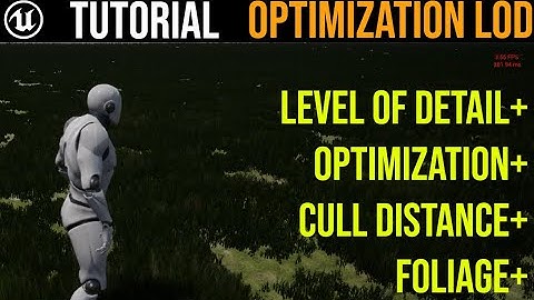 UE4 Foliage LOD Optimization / From 3 FPS To 70 FPS.