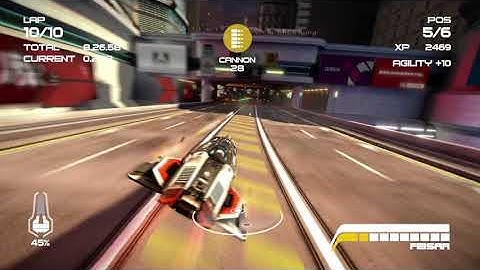 WipEout: omega   UNLOCKING Feisar prototype