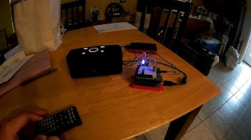 Dalek sound clip IR remote demo