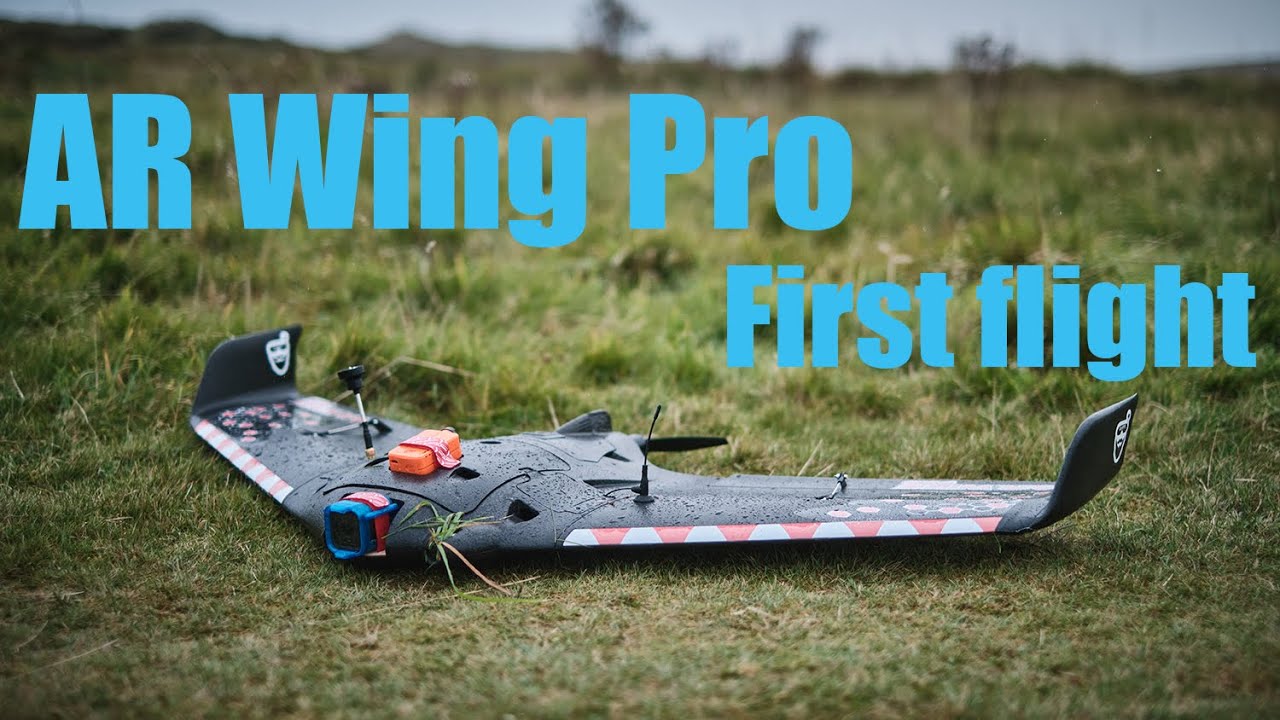 AR Wing Pro First Flight