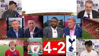 Liverpool vs Tottenham 4-2: Michael Owen, Jermain Defoe & Glen Hoddle Review, Analysis, Interviews.