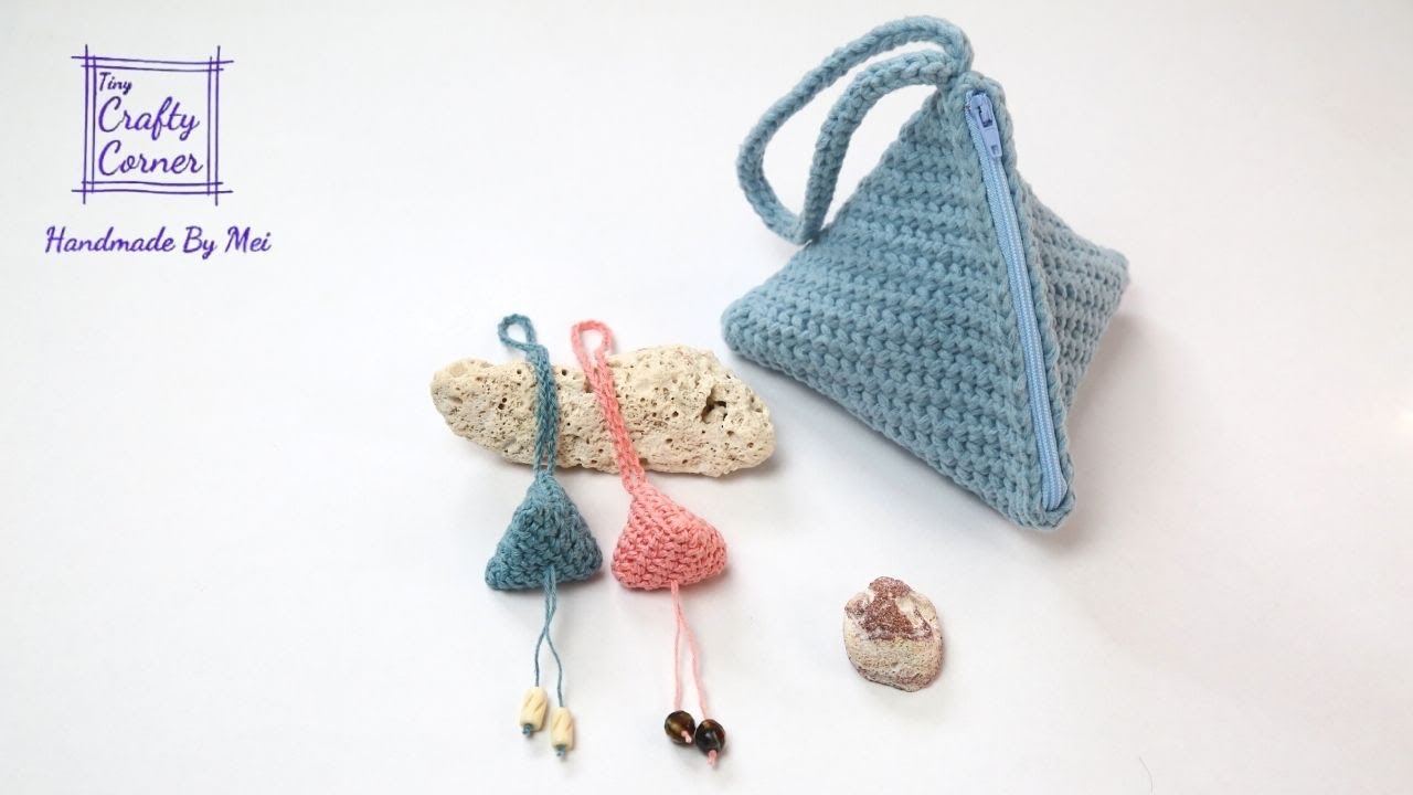 Crochet Pyramid Bag