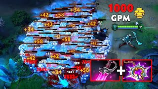 1000GPM Phantom Assassin 39Kills In Immortal 6K MMR