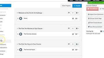 Canvas Syllabus Tool