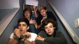 One Direction sneezing,yawning,coughing and falling over! :)