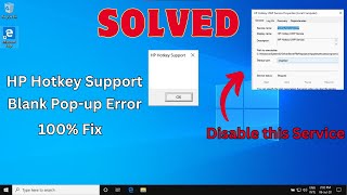 How to solve HP Hotkey Support Blank pop-up error while Brightness 🔅 || @NegiTechnology #hpelitebook
