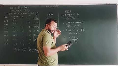 Std 12||COMMERCE||STATE|GSHEB|CH 3|TIME SERIES|Section F|Q.3|LEC 5