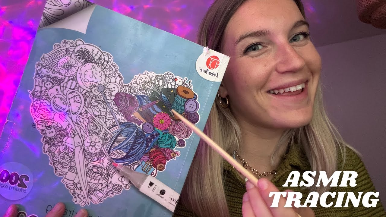 ASMR TRACING avec chuchotement intense