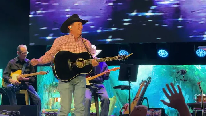 George Strait - Intro & Stars On The Water/June 2024/SLC, UT/Rice-Eccles Stadium