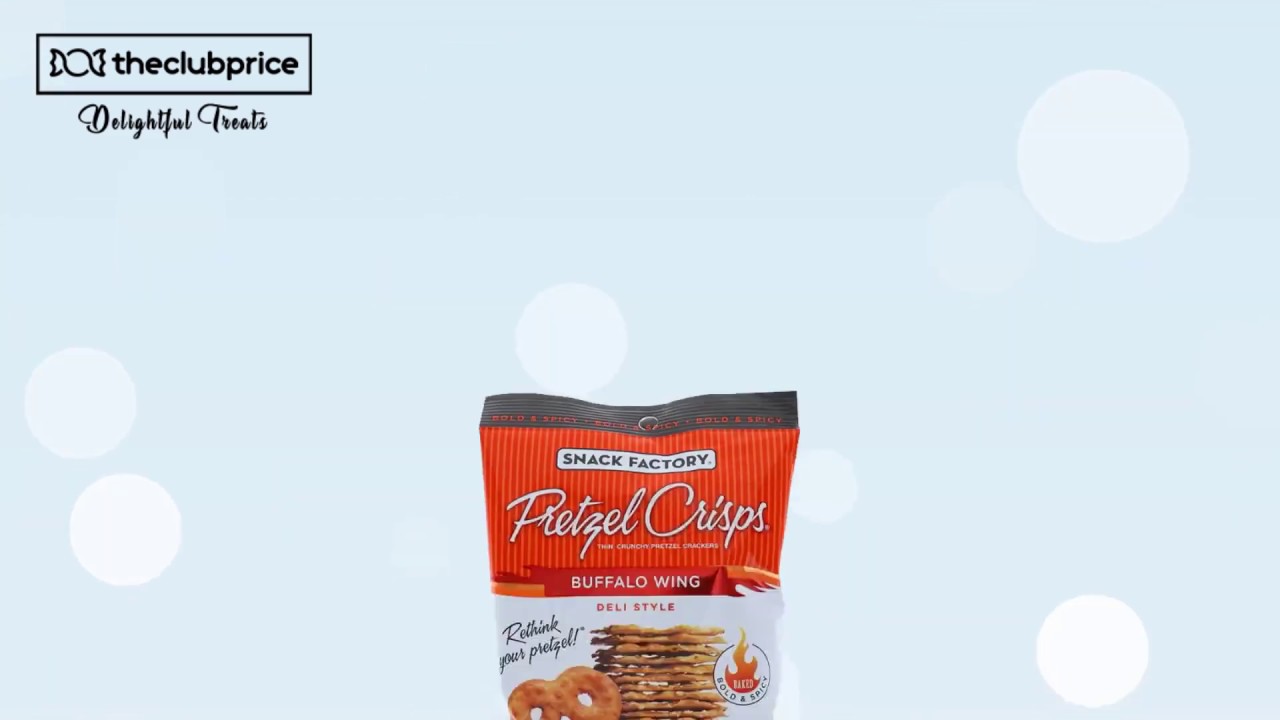 Pretzel Crisps by Snack Factory | The Club Price