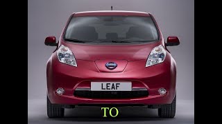 Как сделать ТО Nissan Leaf своими руками