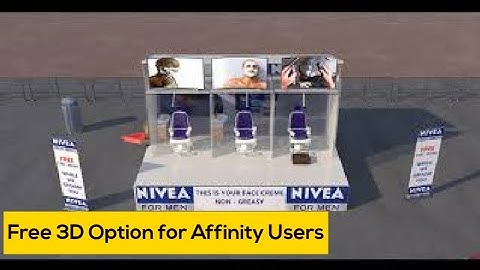 Free 3D Option for Affinity users