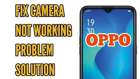 OPPO F11 Camera Not Working Problem Solved