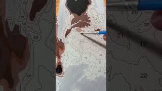 シンプルな油絵     数字油絵の写真カスタマイズ