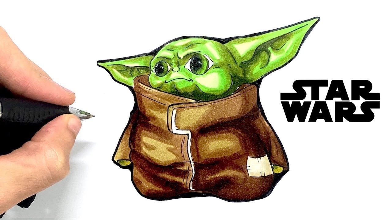 Comment Dessiner Bebe Yoda Star Wars Flipboard