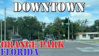 Orange Park  Florida  4K Downtown Drive