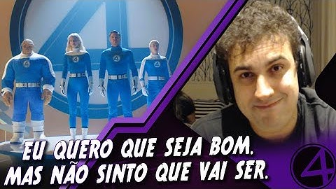 Fã de Quarteto Fantástico tá preocupado e só quer que o filme seja bom