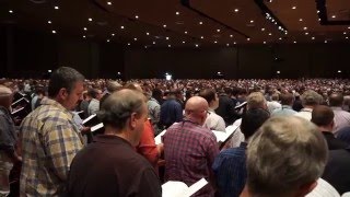3,000 Men Singing "A Mighty Fortress Is Our God" at the Sheperds' Conference chords