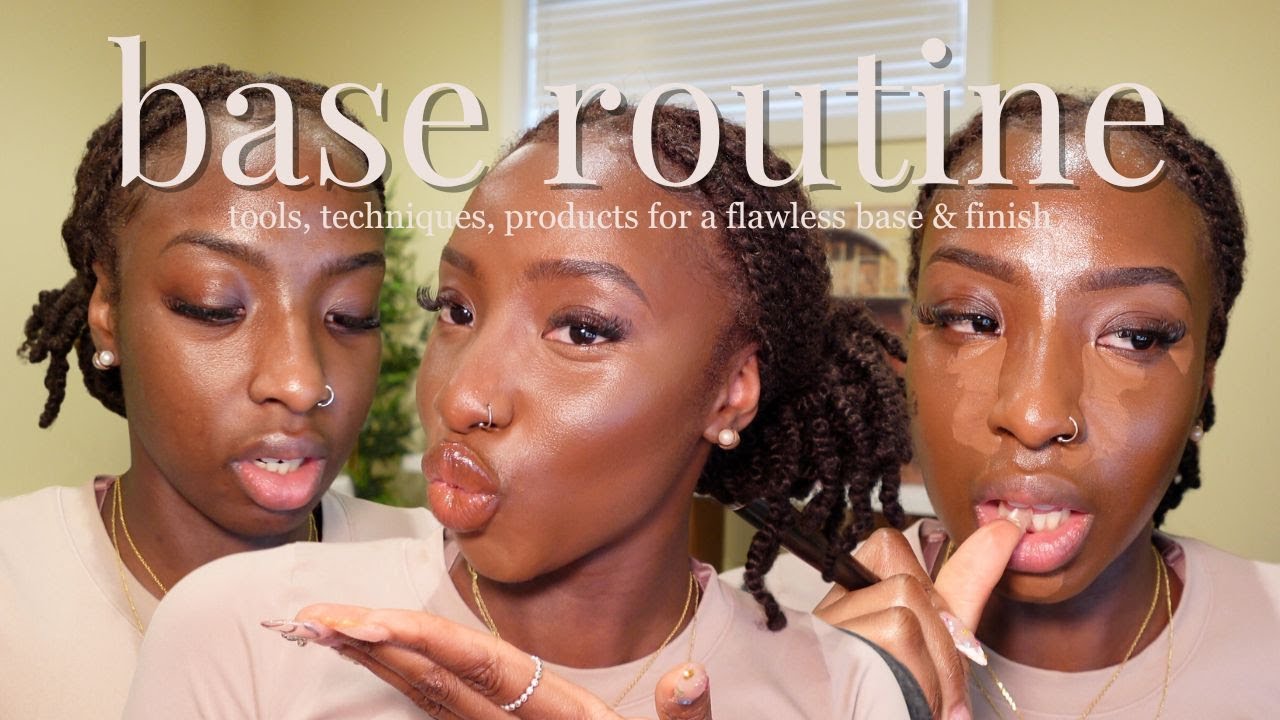 skin-like base routine | base makeup techniques, best makeup brushes ...