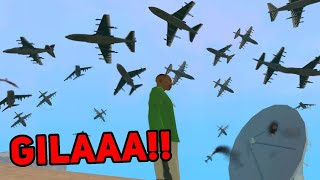 Pemandangan PESAWAT PALING GILA!! di GTA San Andreas