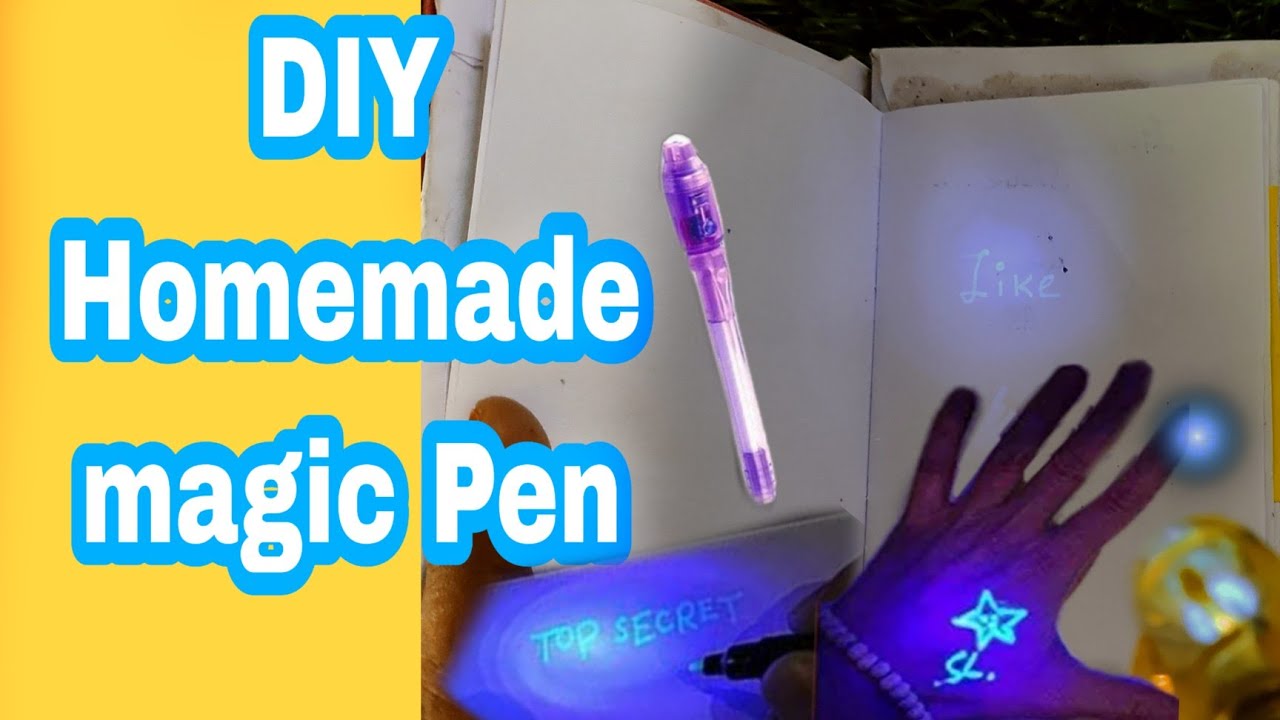 DIY Homemade Magic Pen 