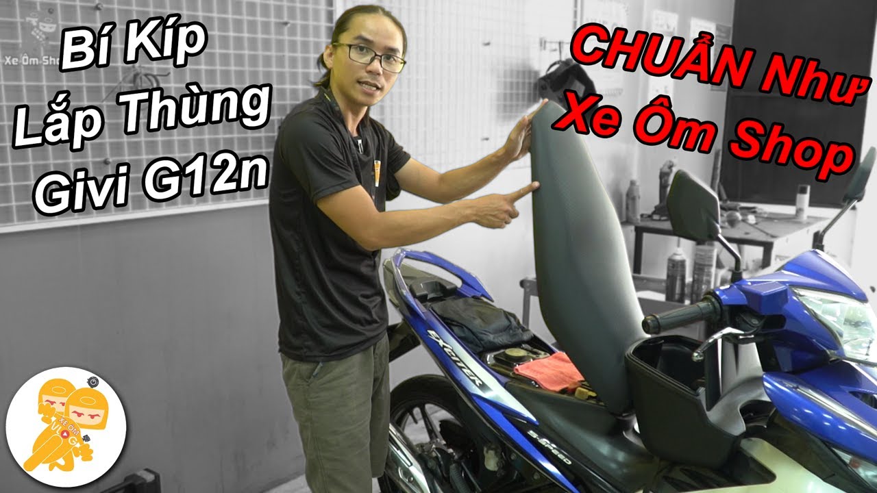 dolphin gold slot Hướng Dẫn Lắp Đặt Thùng Giữa Givi G12N Cho Exciter 135 - Xe Ôm Shop