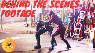 Daredevil Born Again Behind the Scenes Footage #daredevilbornagain #marvel