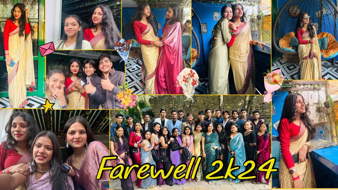 Farewell vlog 2k24 / Farewell Party with friends / - YouTube