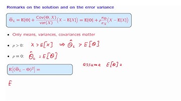 L17.4 Remarks on the LLMS Solution and on the Error Variance