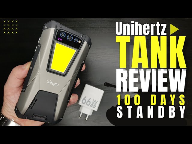 Unihertz TANK Review: OMG! What is this??! -100 Days with a Full Charge!