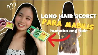 Paano humaba ang buhok ng mabilis? | #5 EASY STEPS to achieve a long hair | Kathleen Enero