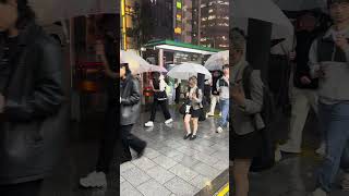 Rain in Tokyo 🇯🇵 #walkingtour