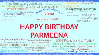 Parmeena   Languages Idiomas - Happy Birthday