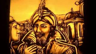 Vina Candrawati Sand Animation - Kisah 1001 malam