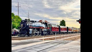 CP 2816 The Empress: CPKC Final Spike Steam Tour Railfanning