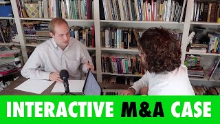 Full Interactive Consulting Interview Case (M&A) | Case Interview Prep - "NewSports"