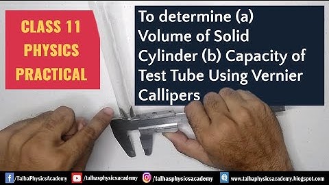 Vernier Caliper Class 11 Physics Practicals| Sindh Board 2024