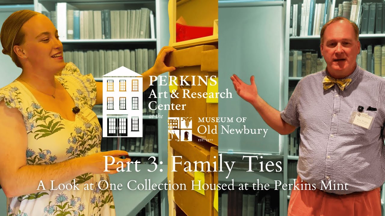Perkins Art & Research Center: Part 3, History Through Letters and a Word on Architecture
