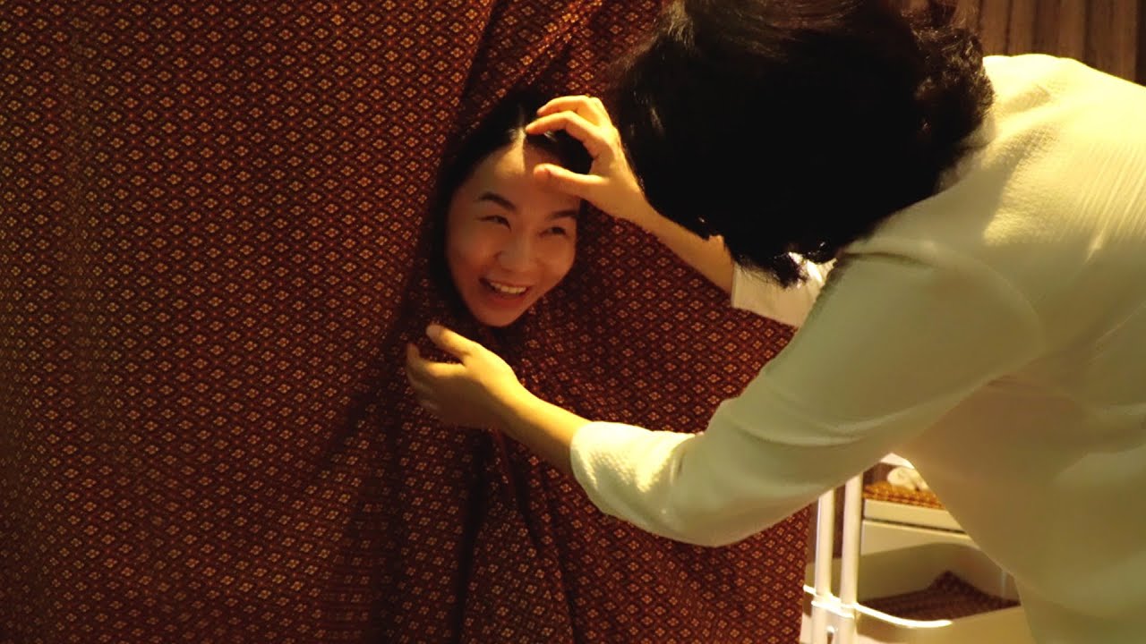 ASMR Лифтинг-массаж лица / Steam tent