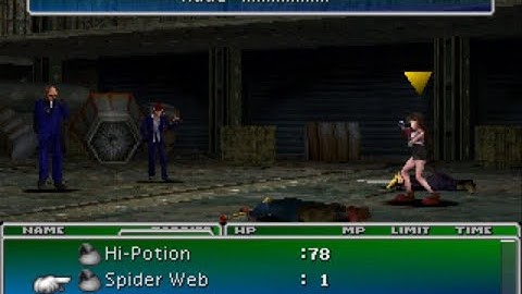 FFVII - Solo Rotating Character No EXP Challenge, Part 33: Reno & Rude in the Gelnika