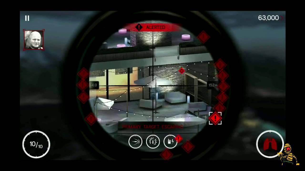 hitman sniper use the fan to dispose of a body YouTube