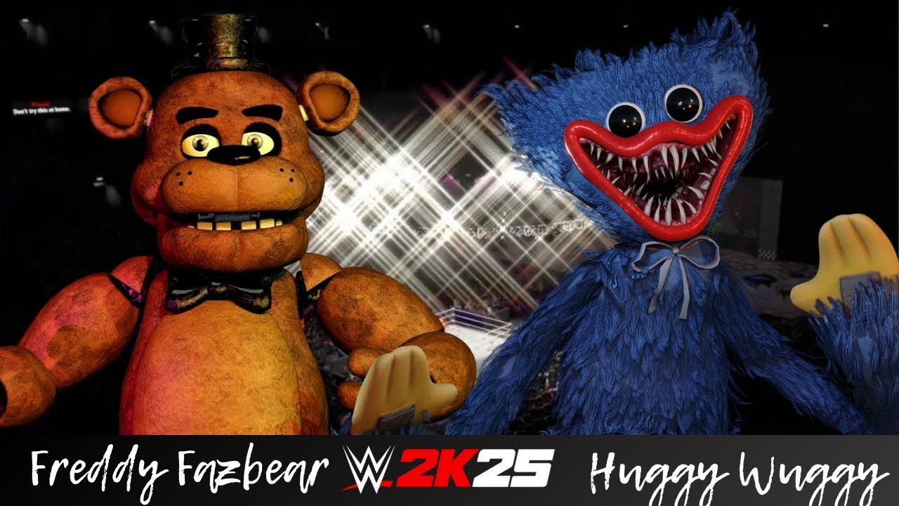 Freddy Fazbear vs. Huggy Wuggy! FNAF vs. Poppy Playtime! 1v1 Series Ep. #72