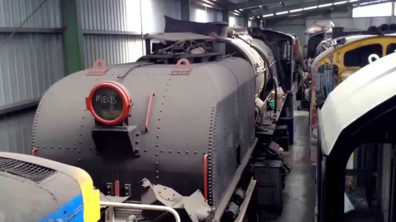 The Garrattt - ex National Railways of Zimbabwe, now at New Zealand's Mainline Steam Trust, 2014.
