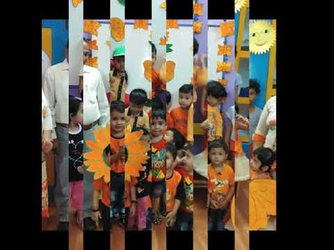 Orange day celebration by Indo American Montessori Pre school