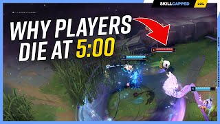 Why LOW ELO Players ALWAYS DIE AT 5:00 Minutes! - League of Legends