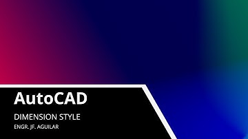 AutoCAD Dimension Style