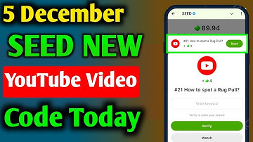 SEED Verify Code | #21 How to spot a Rug Pull? | SEED