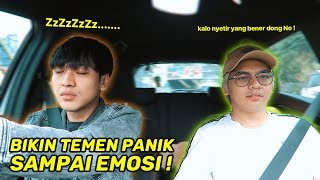 PRANK NGANTUK SAAT NYETIR ! *SAMPAI EMOSI