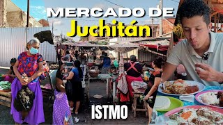 MERCADO de JUCHITÁN en el Istmo de Tehuantepec 🇲🇽  ¿A que sabe la carne de iguana? 🦎😱 | OAXACA