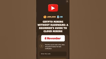 CRYPTO MINING WITHOUT HARDWARE: A BEGINNER’S GUIDE TO CLOUD MINING #memefi #code